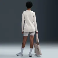Nike Sportswear Chill Knit жіноча Slim Ribbed Cardigan колір білий