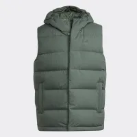 безрукавка adidas Helionic Hooded Down Vest HG6274 - зелений