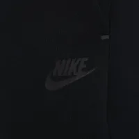 Nike Tech Fleece Little дитячі Tee and шорти комплект колір чорний
