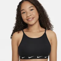 Nike One Girls' Sports Bra цвет черный