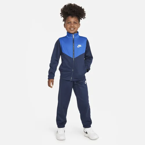 Nike Sportswear Lifestyle Essentials 2-Piece набор Little Kids Dri-FIT Tracksuit синий