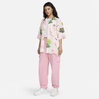 Nike Sportswear Club Fleece женская Mid-Rise оверсайз Cargo Sweatpants Pink