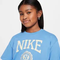 Nike Sportswear Girls' футболка блакитний