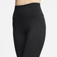 Nike One женская С высокой Талией 7/8 лосины с карманамицвет черный