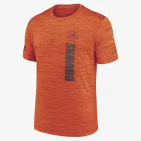 Cleveland колір коричневийs Sideline Velocity чоловічі Nike Dri-FIT NFL футболка Orange