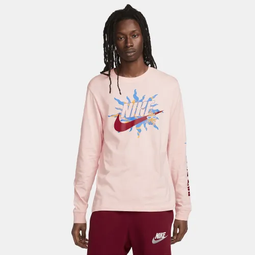 Nike Sportswear Long-Sleeve футболка Pink