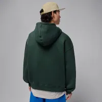 Nike Jordan Brooklyn Fleece чоловічі оверсайз Pullover Толстовка з капюшоном колір зелений