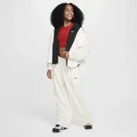 Nike Sportswear Girls' Dri-FIT оверсайз Fleece Pants цвет белый