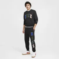 Nike Sportswear Club мужские Fleece Cuffed Pants цвет черный