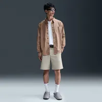 Nike Life мужские Oxford Shirt цвет коричневый