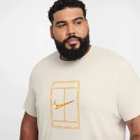 NikeCourt чоловічі Dri-FIT Tennis футболка колір коричневий