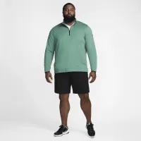 Nike Tour мужские 1/2-Zip для гольфа Top цвет зеленый