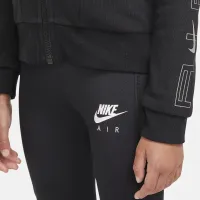 Nike Air Little детские Толстовка с капюшоном and лосины набор цвет черный