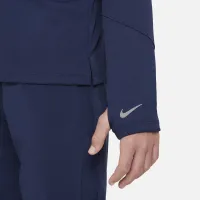 Nike Multi Big дитячі (для хлопчиків) Dri-FIT UV Long-Sleeve 1/2-Zip Top блакитний