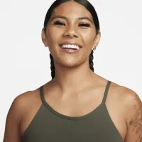 Nike Zenvy женская Dri-FIT Tank Top цвет зеленый