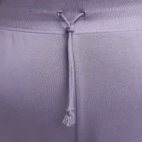 Nike Sportswear Phoenix Fleece женская С высокой Талией оверсайз Sweatpants (большие размеры) цвет фиолетовый