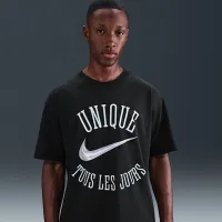 Nike Victor Wembanyama чоловічі баскетбольні футболка колір чорний