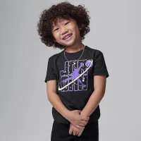 Nike Jordan Flight Toddler Galaxy Glow футболка цвет черный