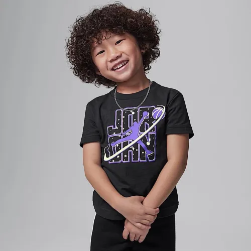 Nike Jordan Flight Toddler Galaxy Glow футболка цвет черный