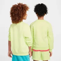 Nike Sportswear Club Fleece Big детские свитшот Yellow