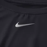 Nike One Classic жіноча Dri-FIT Cropped Tank Top колір чорний