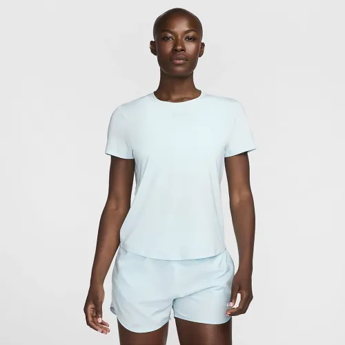 Nike One Classic жіноча Dri-FIT Short-Sleeve Top блакитний