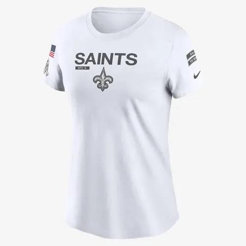 New Orleans Saints Salute to Service Legend женская Nike NFL футболка цвет белый