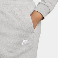 Nike Sportswear Club Fleece женская Mid-Rise Wide-Leg Sweatpants (большие размеры) цвет серый