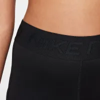 Nike Pro Girls' Therma-FIT Mid-Rise лосіни колір чорний