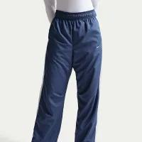 Nike Sportswear Classic женская Mid-Rise Open-Hem Pants синий