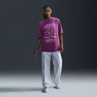 Nike жіноча Short-Sleeve баскетбольні футболка колір фіолетовий