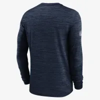 Dallas Cowboys Sideline Velocity мужские Nike Dri-FIT NFL Long-Sleeve футболка синий