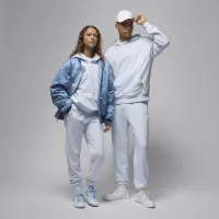 Nike Air Jordan Wordmark чоловічі Fleece Pullover Толстовка з капюшоном колір сірий