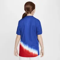 USMNT 2024 Stadium Away Big детские Nike Dri-FIT Soccer Replica Jersey синий