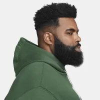 Nike Sportswear Club Fleece чоловічі Graphic Pullover Толстовка з капюшоном колір зелений
