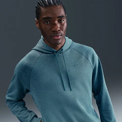 Nike Primary Fleece чоловічі Dri-FIT UV Pullover Performance Толстовка з капюшоном блакитний