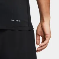 Nike Dri-FIT чоловічі 3/4-Length Sleeve Baseball Top колір чорний