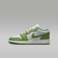 Nike Air Jordan 1 Low SE Big дитячі Кросівки колір білий