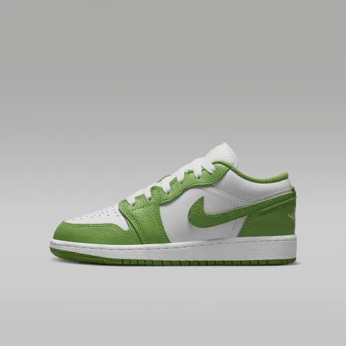 Nike Air Jordan 1 Low SE Big дитячі Кросівки колір білий