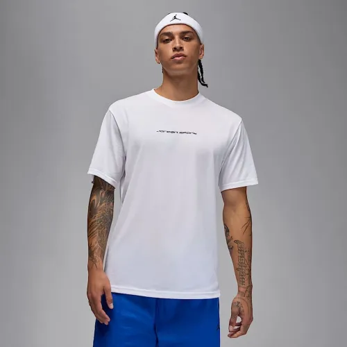Nike Jordan Sport мужские Dri-FIT футболка цвет белый