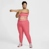 Nike Pro 365 женская лосины (большие размеры) Pink