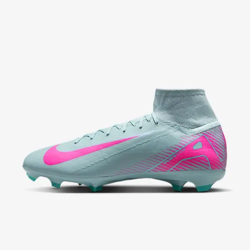Nike Mercurial Superfly 10 Pro FG High-Top футбольні бутси колір сірий