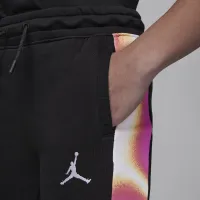Nike Jordan Lemonade Stand Big детские French Terry Pants цвет черный