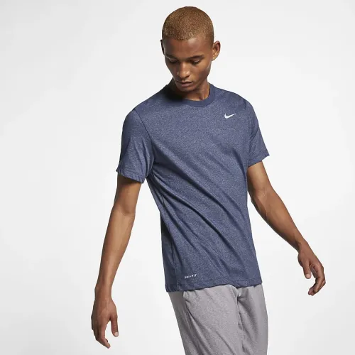 Nike Dri-FIT чоловічі Fitness футболка блакитний