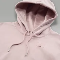 Nike Jordan Flight Fleece женская Satin-Lined Pullover Толстовка с капюшоном Pink