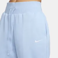 Nike Sportswear Phoenix Fleece женская С высокой Талией оверсайз Sweatpants синий