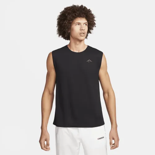 Nike Solar Chase мужские Dri-FIT Sleeveless Running Top цвет черный