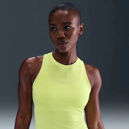 NikeCourt Advantage жіноча Dri-FIT Tennis Tank Top Yellow