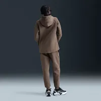 Nike Sportswear Tech Fleece Windrunner жіноча Full-Zip Толстовка з капюшоном колір коричневий