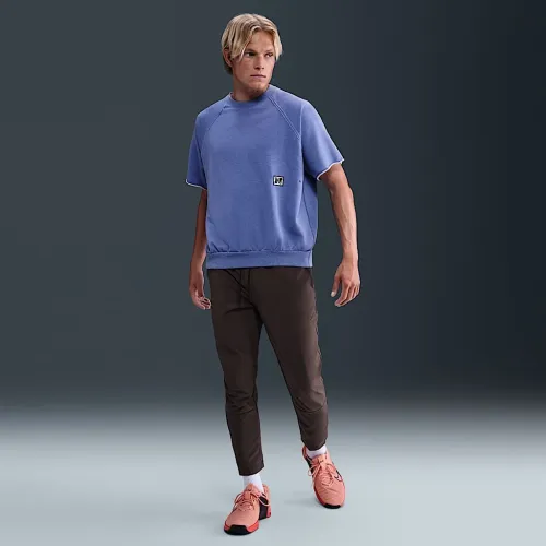 Nike Unlimited чоловічі Dri-FIT Zippeколір червоний Cuff Versatile Pants колір коричневий